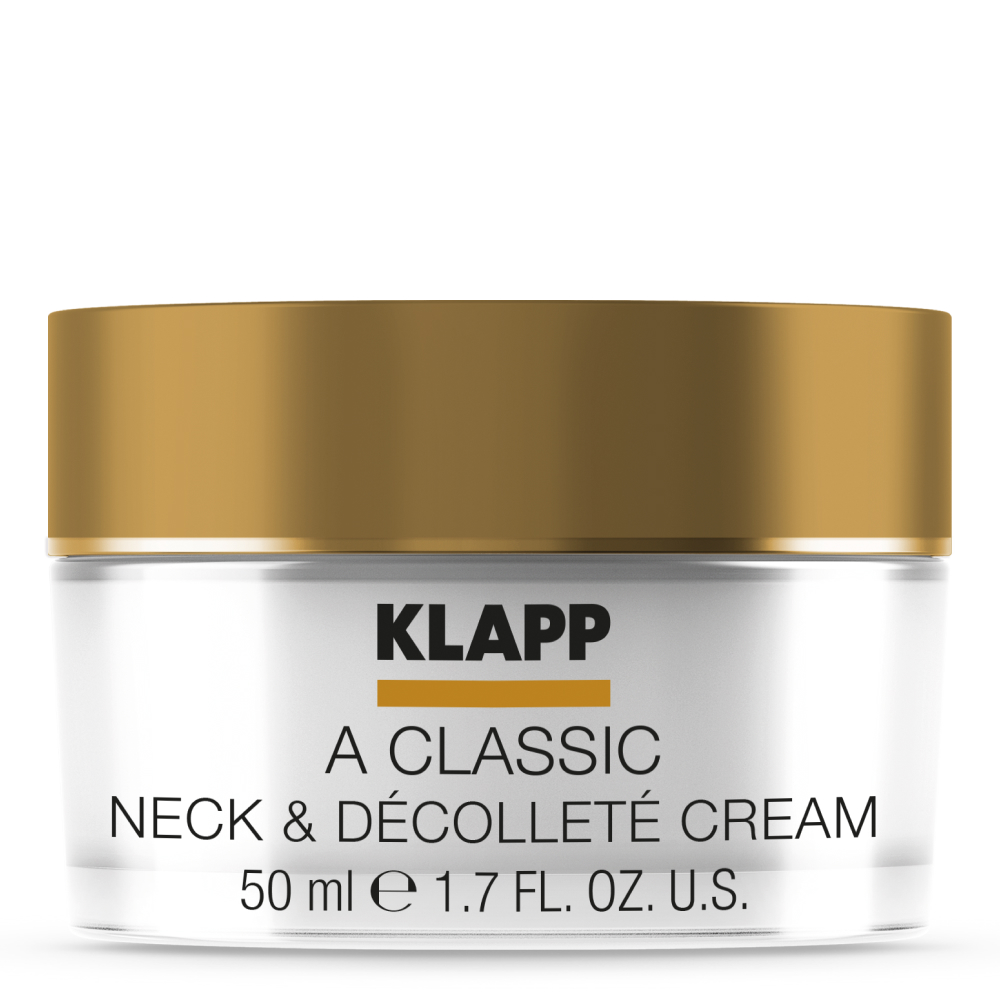 a classic neck dekolt