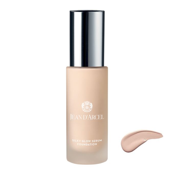 silky glow serum make up